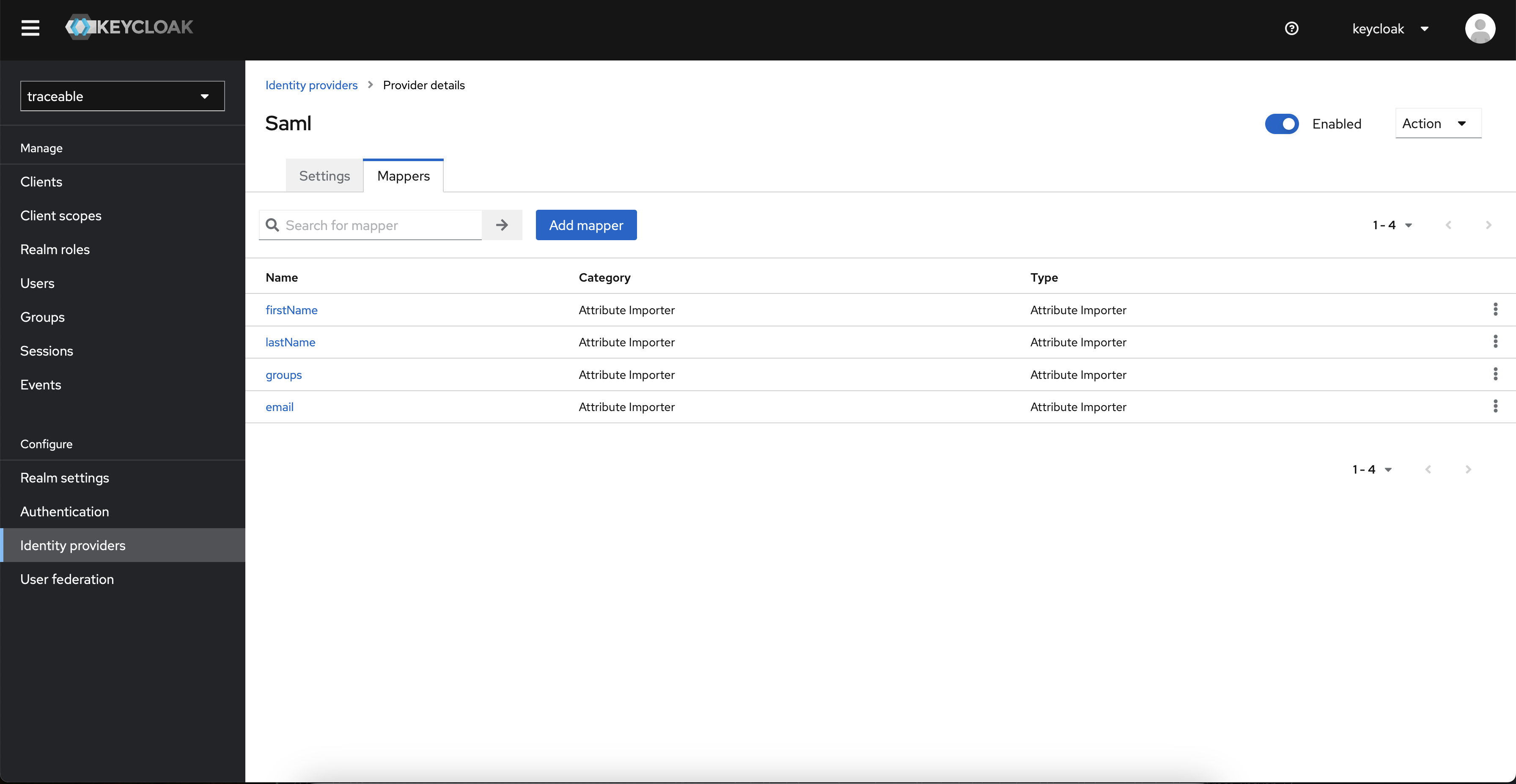 All Mappers Configured